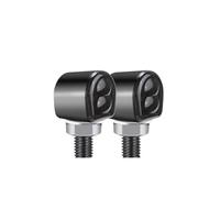 WBFLZTYOP 8mm Mini Motorcycle Led Turn Signal Indicators Blinker Lights Amber Flasher Signal Lamp Intermitentes Moto 12V Turn Signals