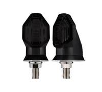 WBFLZTYOP 8mm Motorcycle Led Turn Signal Lights Black Brake Blinker Light Flashing Amber Light For Ho&nda For Ya&maha Motorcycle Indicator Turn Signals