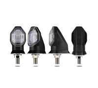 WBFLZTYOP 8mm Motorcycle Led Turn Signal Lights Black Brake Blinker Light Flashing Amber Light For Ho&nda For Ya&maha Motorcycle Indicator Turn Signals