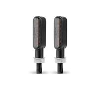 WBFLZTYOP BLALION Mini Motorcycle LED Turn Signal Lights Amber Flashing Light Blinker Turn Signal Lamp 12V Moto Indicator Lamp Accessories Turn Signals