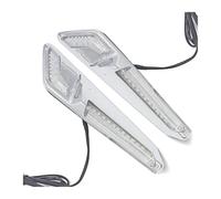 WBFLZTYOP Chrome Or Black Motorcycle Front Brake Fork Mounted NAV LED Lights For Ho&nda GoldWing 1800 GL1800 F6B 2018 -UP Decorative Lamp Turn Signals