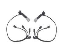 WBFLZTYOP Chrome Or Black Motorcycle Front Brake Fork Mounted NAV LED Lights For Ho&nda GoldWing 1800 GL1800 F6B 2018 -UP Decorative Lamp Turn Signals
