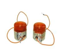 WBFLZTYOP Chrome Steel Turn Signals Indicators Blinkers For Z50 Z50A ST50H Monkey Z50J-4L Turn Signals