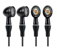 WBFLZTYOP E32 Emark Micro LED Turn Signal Light 3 In 1 Blinker Indicator Front DRL Running Light Rear Brake Stop Taillight/Turn Signals