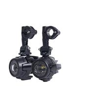WBFLZTYOP LED Auxiliary Headlight + Mounting Kit For B&M&W Headlights GS 1200 1250 F800GS R1100GS F700GS Black With Relay Wiring Harness Turn Signals
