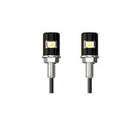 WBFLZTYOP LED Car Motorcycle License Number Plate Lights Lamp Auto Tail Front Screw Bolt Bulbs Lamps Light Source 12V 5630 SMD Turn Signals