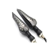 WBFLZTYOP LED Motorcycle Turn Signal Light 12V 10mm ABS Flowing Indicator Lamp Universal For Ho&nda Hornet 600 900 919 CBF 500 CB750 Shadow Turn Signals