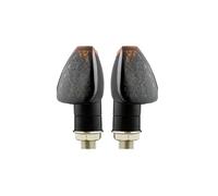 WBFLZTYOP LED Motorcycle Turn Signals Indicator Amber Blinker Light Universal Flashing Lamp 12V 10mm Moto Turn Signal For Ho&nda For Ya&maha Turn Signals