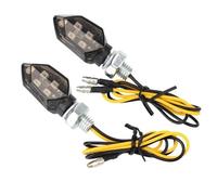 WBFLZTYOP LED Turn Signal Light Bright 2pcs Motorcycle Mini Universal Led Motorbike Lampe Amber Blinker LED Indicators Light Turn Signals