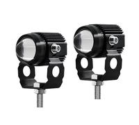 WBFLZTYOP LEDs Motorcycle Spotlights Moto Headlight Bulbs Fog Lihgt Projector Lens Dual Color Auxiliary Light 70W 12V Accessories Turn Signals