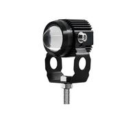 WBFLZTYOP LEDs Motorcycle Spotlights Moto Headlight Bulbs Fog Lihgt Projector Lens Dual Color Auxiliary Light 70W 12V Accessories Turn Signals