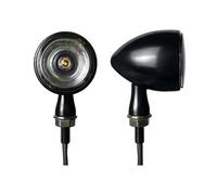 WBFLZTYOP Metal Housing Motorcycle Turn Signal Light 1000 DF LED Blinker 3 In 1 Indicator Front White Running Light Rear Brake Stop Lights Turn Signals