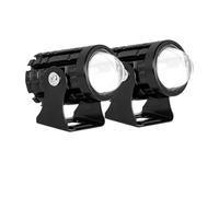 WBFLZTYOP Mini Driving Light LED Projector Lens Motorcycle Headlight Scooter For Auxiliary Spotlight Lamp 1/2pcs Mini Driving Light Turn Signals