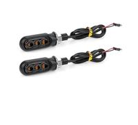 WBFLZTYOP Mini Motorcycle LED Turn Signal Lights Amber Flowing Directional Signal Lamp Intermitentes Motorcycle 12V Lamp Turn Light Turn Signals