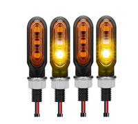 WBFLZTYOP Mini Motorcycle LED Turn Signal Lights Amber Flowing Directional Signal Lamp Intermitentes Motorcycle 12V Lamp Turn Light Turn Signals