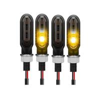 WBFLZTYOP Mini Motorcycle LED Turn Signal Lights Amber Flowing Directional Signal Lamp Intermitentes Motorcycle 12V Lamp Turn Light Turn Signals