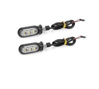 WBFLZTYOP Mini Motorcycle LED Turn Signal Lights Amber Flowing Directional Signal Lamp Intermitentes Motorcycle 12V Lamp Turn Light Turn Signals