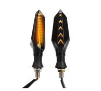 WBFLZTYOP Motorcycle 12 LED Turn Signal Lights Blinker Front Rear Lights For SUZUKI GSXR 600/750 GSXR600 GSXR750 GSX-R 1000 K1 K2 K3 K4 K5 Turn Signals