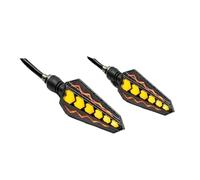 WBFLZTYOP Motorcycle Accessories 12V LED Turn Signal Flash Light Indicator Universal For Suzuki GSX 8S DL650XT GS 500 For Be&nelli BJ150 Turn Signals