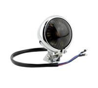 WBFLZTYOP Motorcycle Accessories Modified LED Taillights Cruise Metal Brake Lights Running Lights Round Taillights Turn Signals