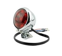 WBFLZTYOP Motorcycle Accessories Modified LED Taillights Cruise Metal Brake Lights Running Lights Round Taillights Turn Signals