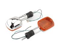WBFLZTYOP Motorcycle Indicator For Ho&nda For Ya&maha For SYM CB400/650 CMX250 Shadow VT400 VF750 Cafer Ratro Decoration Winker Lights Turn Signals