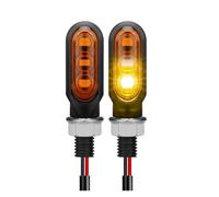 WBFLZTYOP Motorcycle LED Turn Signal Lamp Sequential Flowing Indicator Lights Running Light LED 12V 10mm Moto Flasher Turn Signals Lamp Turn Signals