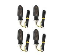 WBFLZTYOP Motorcycle LED Turn Signal Light Amber Flashing Light Mini Blinker Turn Signal Lamp12V 8mm Moto Indicator Lamp Turn Signals