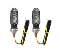 WBFLZTYOP Motorcycle LED Turn Signal Light Amber Flashing Light Mini Blinker Turn Signal Lamp12V 8mm Moto Indicator Lamp Turn Signals