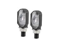 WBFLZTYOP Motorcycle LED Turn Signal Lights Amber 10mm Mini 12V Moto Indicator Blinker Lamp Universal Front Rear Turn Signal LED Lights Turn Signals
