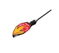 WBFLZTYOP Motorcycle LED Turn Signal With Arrow Two-color Turn Signal Light Motorbike Led Turning Direction Light Motorcycle Accessories Turn Signals