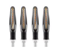 WBFLZTYOP Motorcycle Led Turn Signals Directional Indicators Rear Signal Flashing Lamp Amber Motorcycle Brake Blinker 12v Drl Light T M7r9 Turn Signals