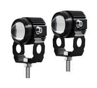 WBFLZTYOP Motorcycle LEDs Headlamp Moto Work Light Bulbs Auto Spotlights Projector Lens Dual Color Auxiliary Fog Light Accessories Turn Signals