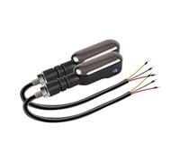 WBFLZTYOP Motorcycle Projection Turn Signal, Floor Light, Colorful Signal, Atmosphere Brightness Turn Atmosphere LED Lig I6Z1 Turn Signals