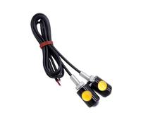 WBFLZTYOP Motorcycle Signal Lamp LED Eagle Eye Shape Mini License Plate Light Turn Signal Indicator Tail Rear Light Brake Fog Lamp Bulb Turn Signals