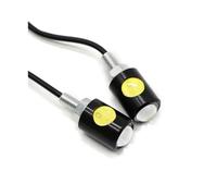WBFLZTYOP Motorcycle Signal Lamp LED Eagle Eye Shape Mini License Plate Light Turn Signal Indicator Tail Rear Light Brake Fog Lamp Bulb Turn Signals