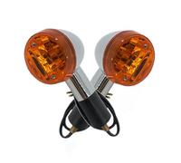 WBFLZTYOP Motorcycle Signal Turning Light For Suzuki For Haojue For Ho&nda GZ125HS GZ150 EN125 HJ125 Chromed Indicator Flasher Winker Turn Signals