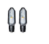 WBFLZTYOP Motorcycle Turn Signal Dynamic LED Flashing 12V Dual Color For Ho&nda CRF250L ADV150 CBR650F NC750X CRF250L XADV 750 Signal Lamp Turn Signals