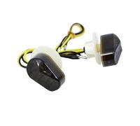 WBFLZTYOP Motorcycle Turn Signal Flush Mount LED Indicator Light Moto Flashing For Ya&maha YZF R1 R6 YZF R6S FZ1S 1000 FZ6S 600 Turn Signals