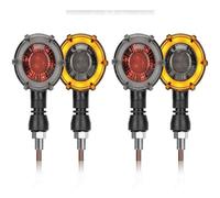WBFLZTYOP Motorcycle Turn Signal LED Lights Sequential Flowing Flash Indicator Lamp 12V 10mm Turn Signal Light For Apr&ilia For Buell Turn Signals
