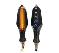 WBFLZTYOP Motorcycle Turn Signal Lights Triangle LED Turn Signals Indicators For Ya&maha YZF R1 R6 2005 2006 2007 2008 2009 R3 Fz1 Mt 09 07 Turn Signals