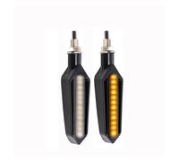 WBFLZTYOP Motorcycle Turn Signals Lights Built Relay Flasher Motorcycle 24LED Flowing Blinker 12V 10mm Moto Indicator Turn Signal Turn Signals