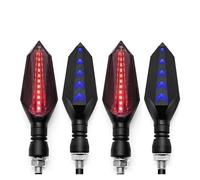 WBFLZTYOP Universal Motorcycle Turn Signal LED Lights Indicators Signal Light For Ho&nda CBR600RR CBR954RR CB1000R CBR1000RR CBR1100XX Turn Signals