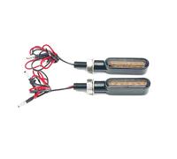 WBFLZTYOP Universal Motorcycle Turn Signal Lights Amber Motorbike Winker Lamp LED Blinker Indicators E Mark Turn Signals