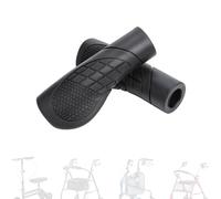 Wbgraceful 2PCS Universal Hand Grips for Rollators & Walkers - Anti-Slip Cushion Pads for Wheelchairs, Crutches & Knee Walkers - 1 Inch Replacement Accessories