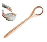 Wbgraceful Wooden Danish Dough Whisk, Bread Wisking Tool, Sourdough Whisk, Dough Mixer, Suitable for Home and Bakery Sourdough Bread Baking Supplies Sourdough Scoring Tool Sourdough Whisk Danish Whisk