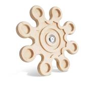 Wbgraceful Wooden Rotating Chew Toys for Teeth, Chinchilla Cage Accessories, Rat Chew Toys, Interactive Enrichment Toys for Chinchilla, Rat,Hamster,Small Pet