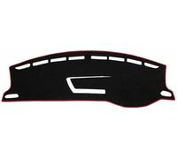 WBGZWCDB - Polyester Flannel Suede Car Dashboard Cover Dash Mat For VW For T-Cross For TCross 2019 2020 2021 2022 2023