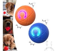 Wbietu Shaky Ball Toy for Dogs, Shaking Dog Ball, Vibrating Ball for Dogs, Automatic Moving Dog Toy Ball, Interactive Dog Ball, Shakyball Moving Dog Toy, USB Rechargeable (A-Mix)