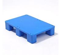 WBJGUOD Blue Plastic Pallet Storage Rack - 50x40x12cm Dunnage for Warehouse Garage & Kitchen Heavy Duty CargoIdeal Efficient Goods Management